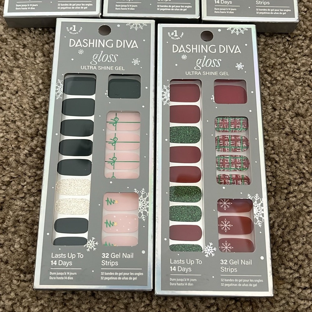 5 Ulta Dashing Diva Gloss Ultra Shine Gel Strips, no light required - Picture 3 of 3